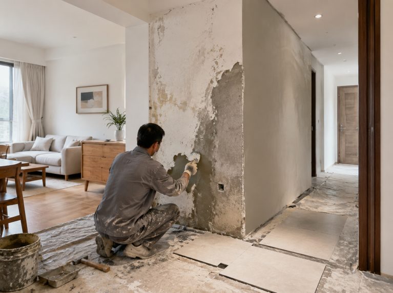 旧房墙地面翻新维修